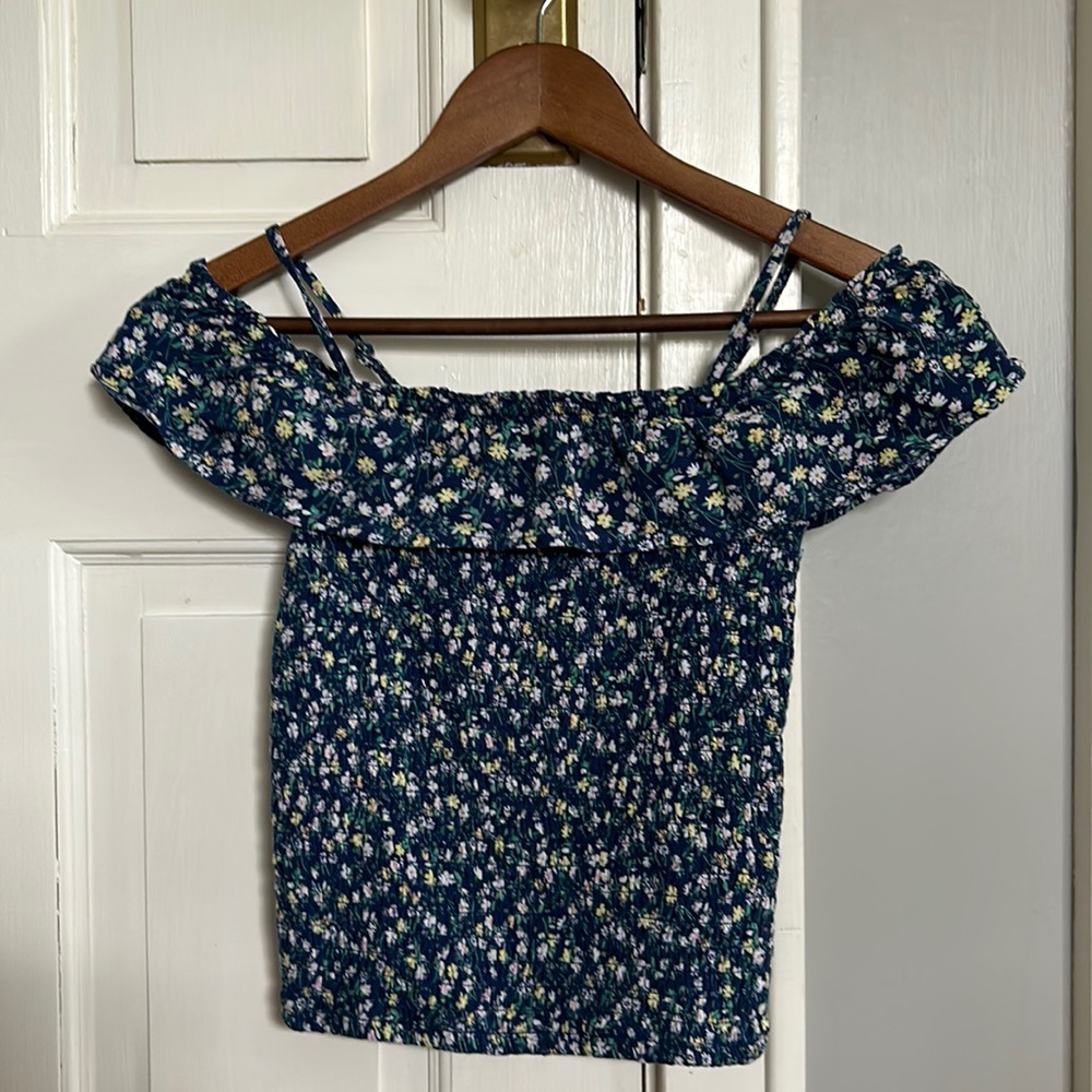 Floral crop top